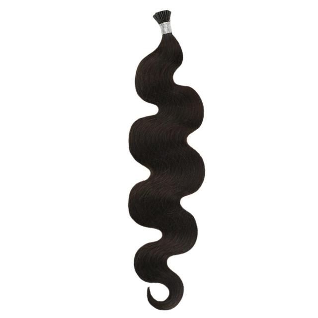 Itip Hair Extensions Human Hair Machine Remy Body Wave Pre-bonded 40G/50S Cold Fusion Real Hair Extensions Keratin